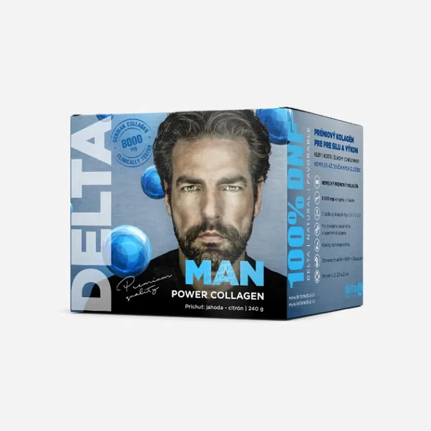 Man power collagen 8000mg jahoda a citrón prášok
