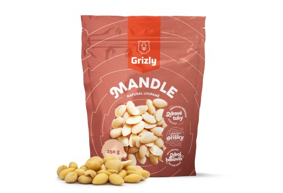 Mandle natural lúpané