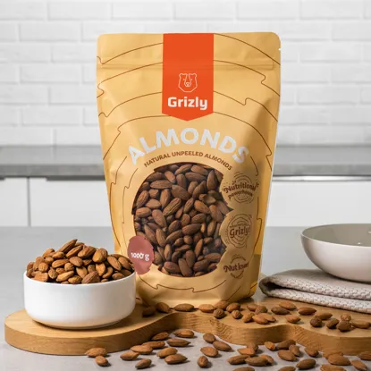 Mandle natural nelúpané