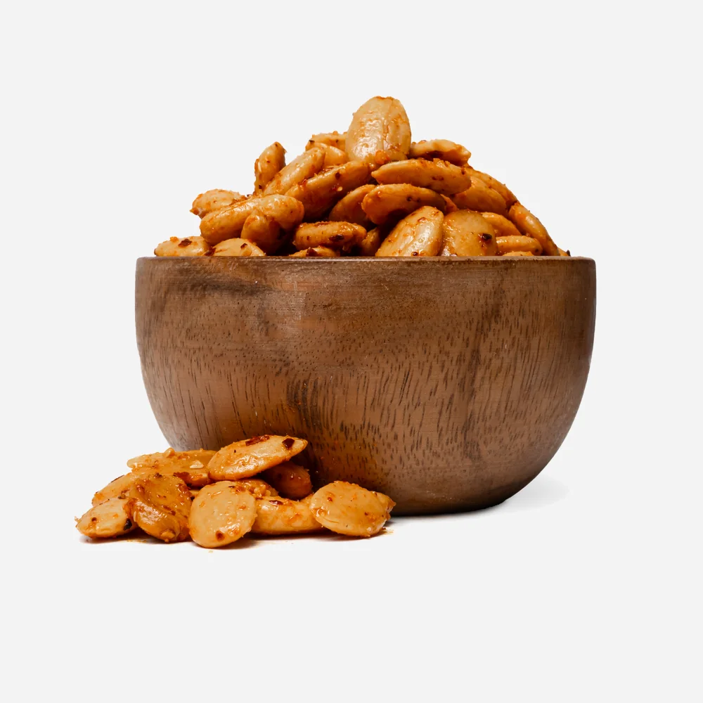 Mandle smažené s paprikou