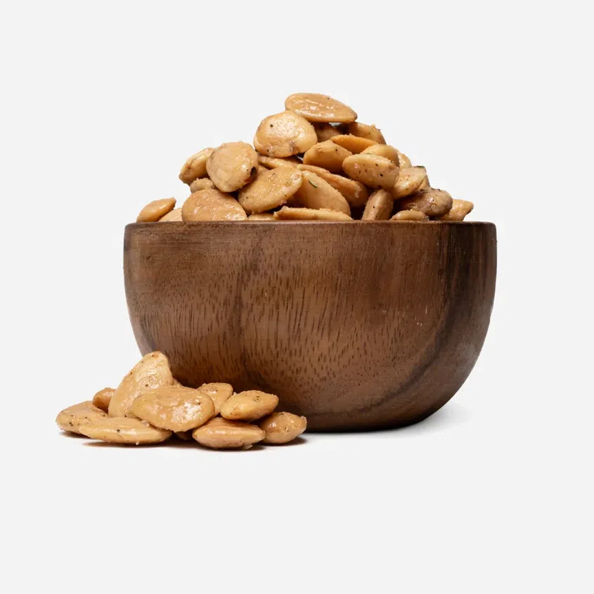 Mandle smažené s príchuťou hľuzovky