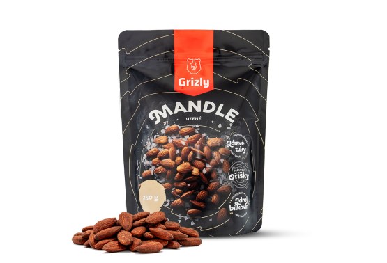 Mandle údené