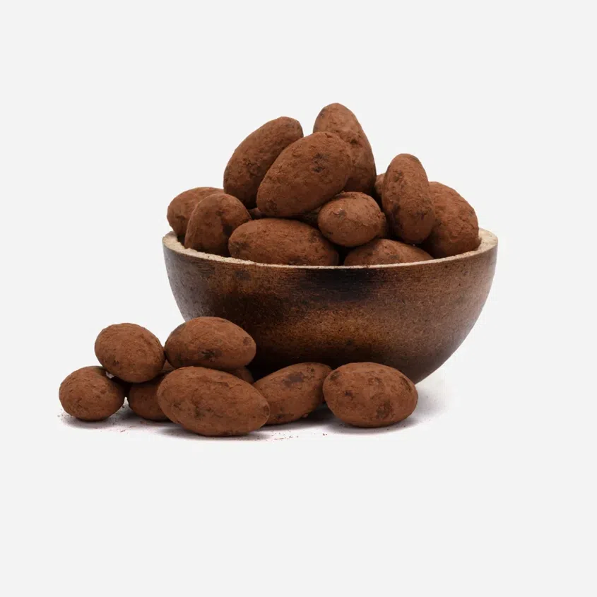 Mandle v čokoládovej poleve s kakaom Exclusive