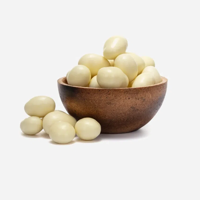 Mandle v jogurtovej poleve