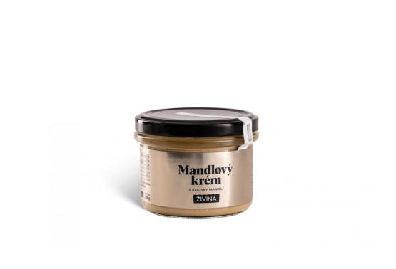 Mandľový krém s kúskami mandlí