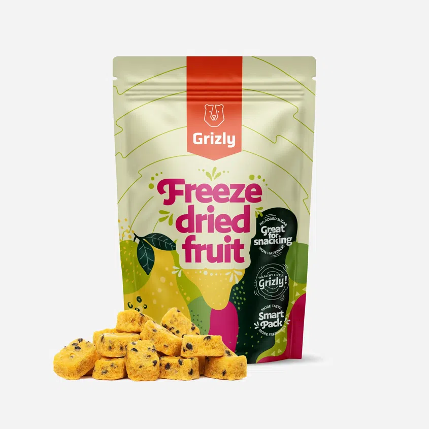 Maracuja lyofilizovaná kocky