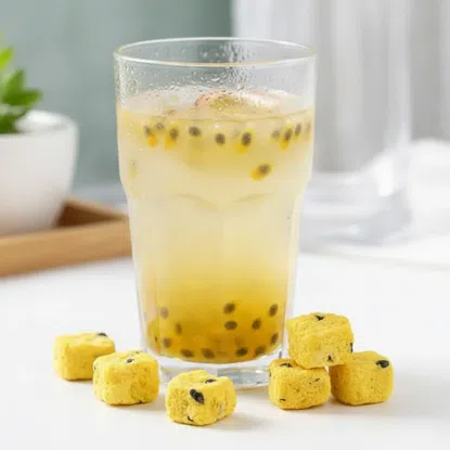 Maracuja lyofilizovaná kocky