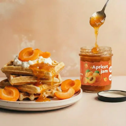 Marhuľový džem s extra kúskami ovocia