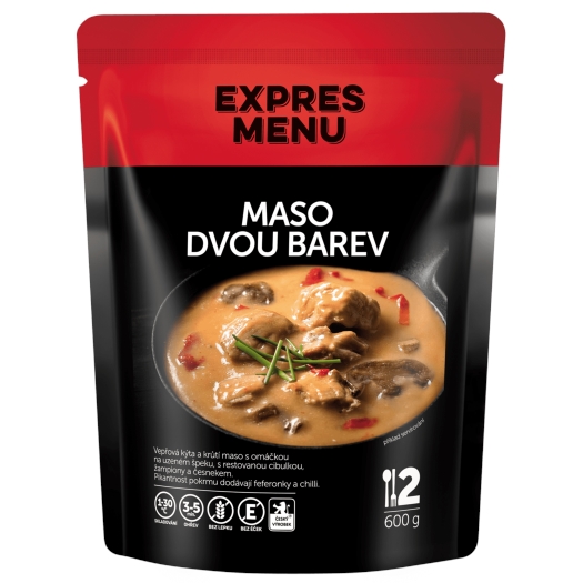 Mäso dvoch farieb