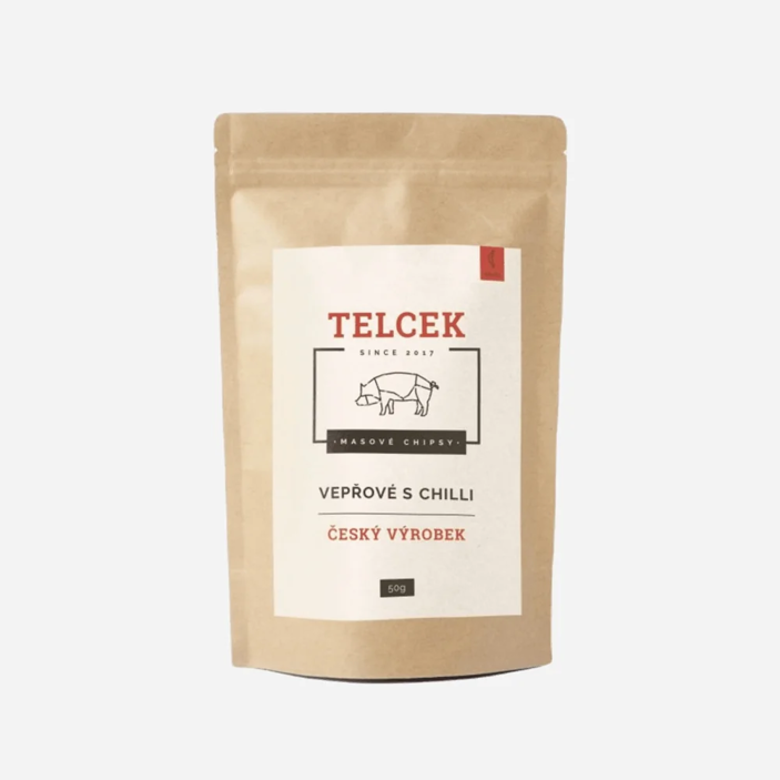 Mäsové bravčové chipsy chilli
