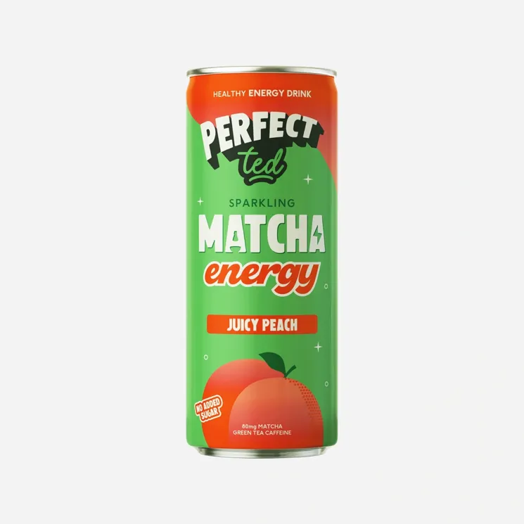Matcha energy broskyňa