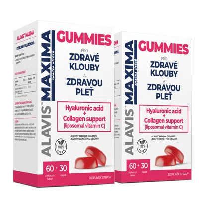 Maxima Gummies 60 tabliet + 30 kapsúl 1+1 ZDARMA