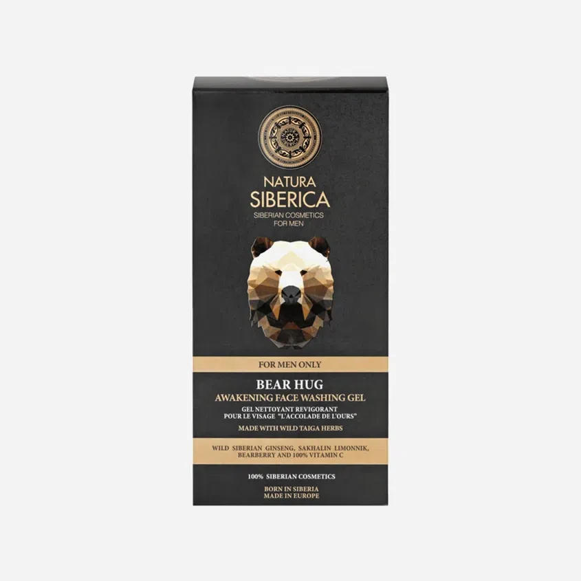 MEN Prebúdzajúci oplachovací gél na tvár - Medvedie uchopenie 50 ml