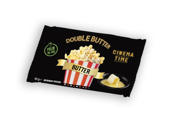 Mikrovlnný popcorn Premium Double Butter
