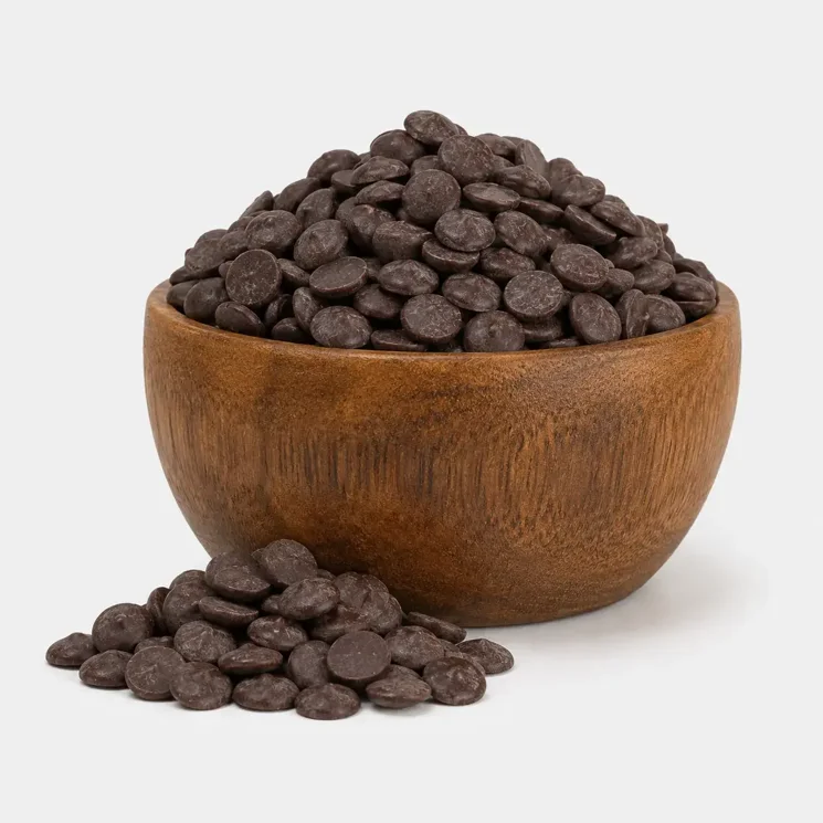 Mini čoko pecičky horké sladené datľovým práškom BIO