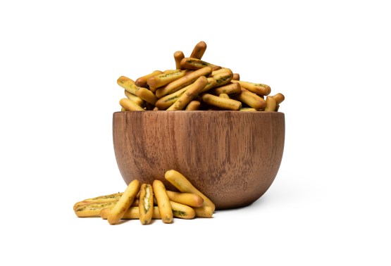 Mini Grissini bazalka cesnak