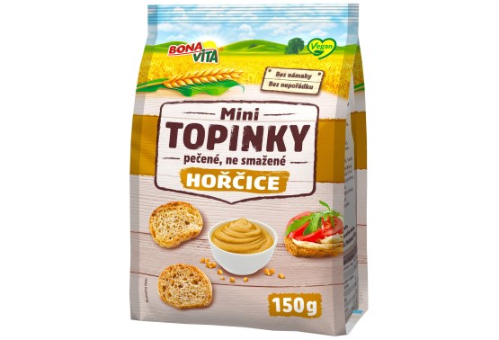 Mini hrianky horčica