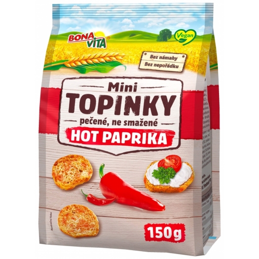 MINI hrianky paprika