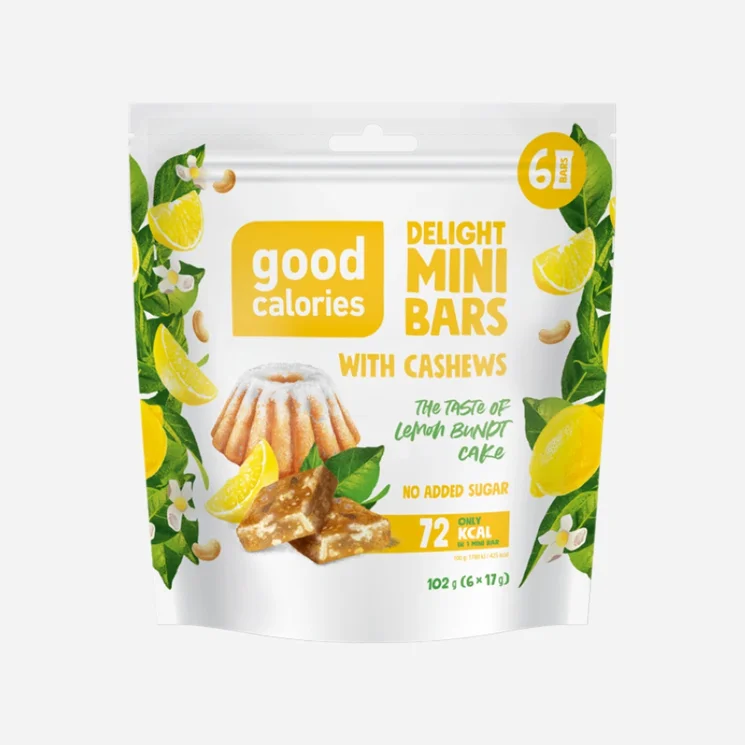 Mini kocky citrónová bábovka