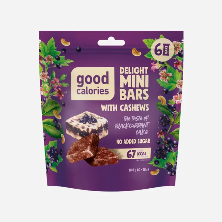 Mini kocky ríbezľová torta