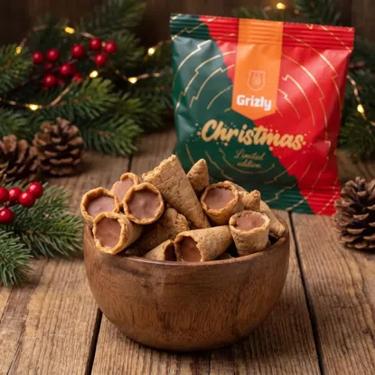 Mini kornútiky speculoos vo vianočnom balení