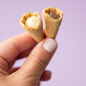 Mini kornútky lieskovoorieškové