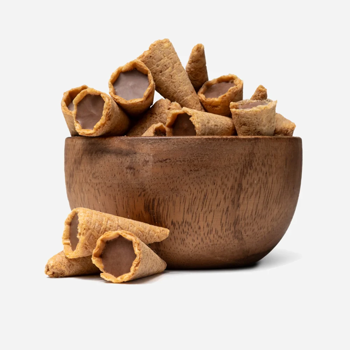 Mini kornútky s mliečnou čokoládou