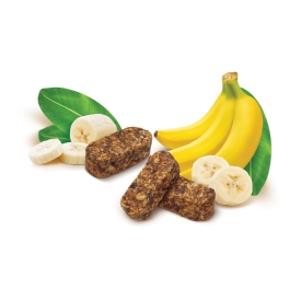 Mini müsli tyčinky s banánmi bez lepku
