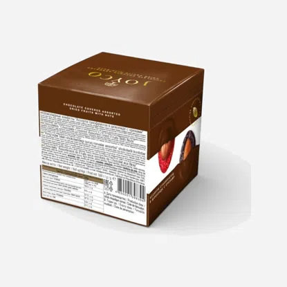 Mix sušeného ovocia v čokoláde s orechmi