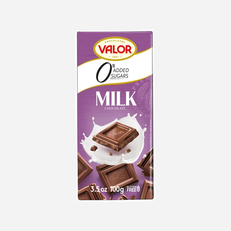 Mliečna čok 36% kakaa, bez cukru, lepku