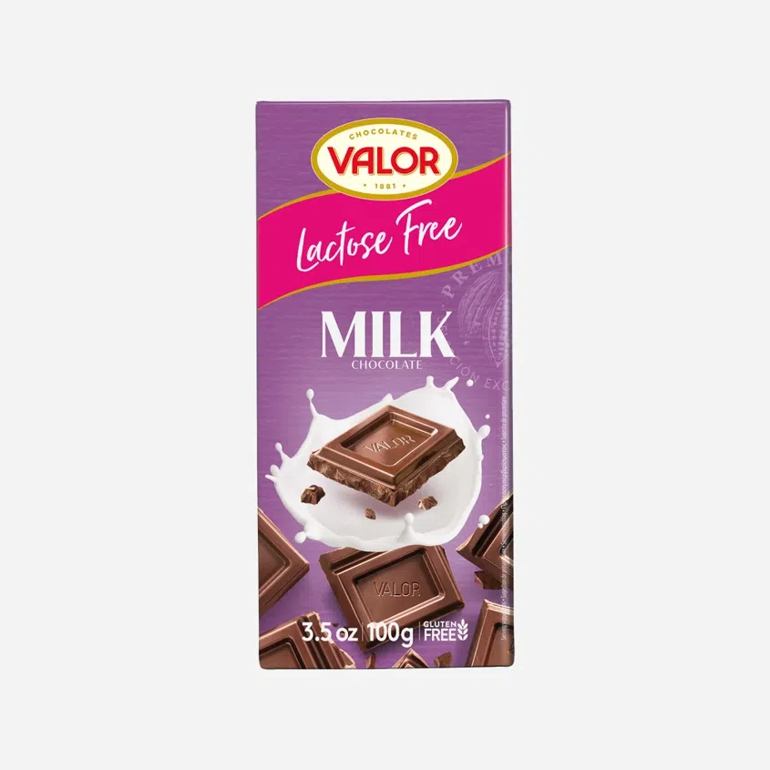 Mliečna čokoláda 35%, so zníženým obsahom laktózy