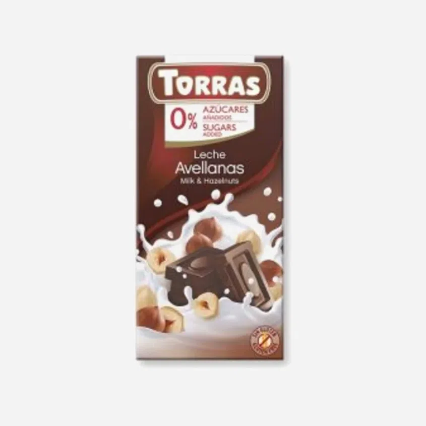 mliečna čokoláda s lieskovými orieškami