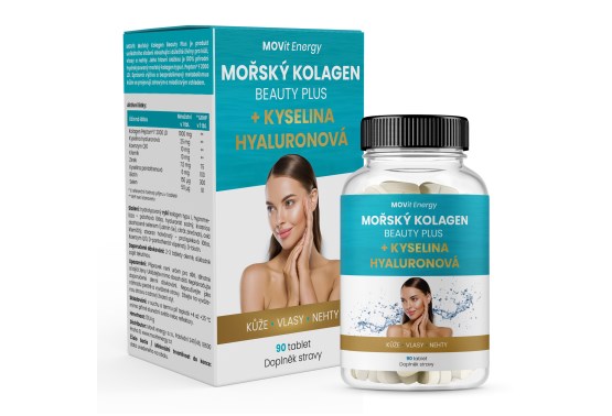 Morský kolagén Beauty Plus a kyselina hyalurónová