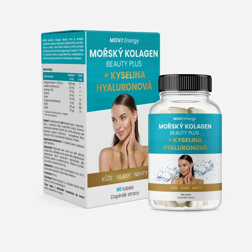 Morský kolagén Beauty Plus a kyselina hyalurónová
