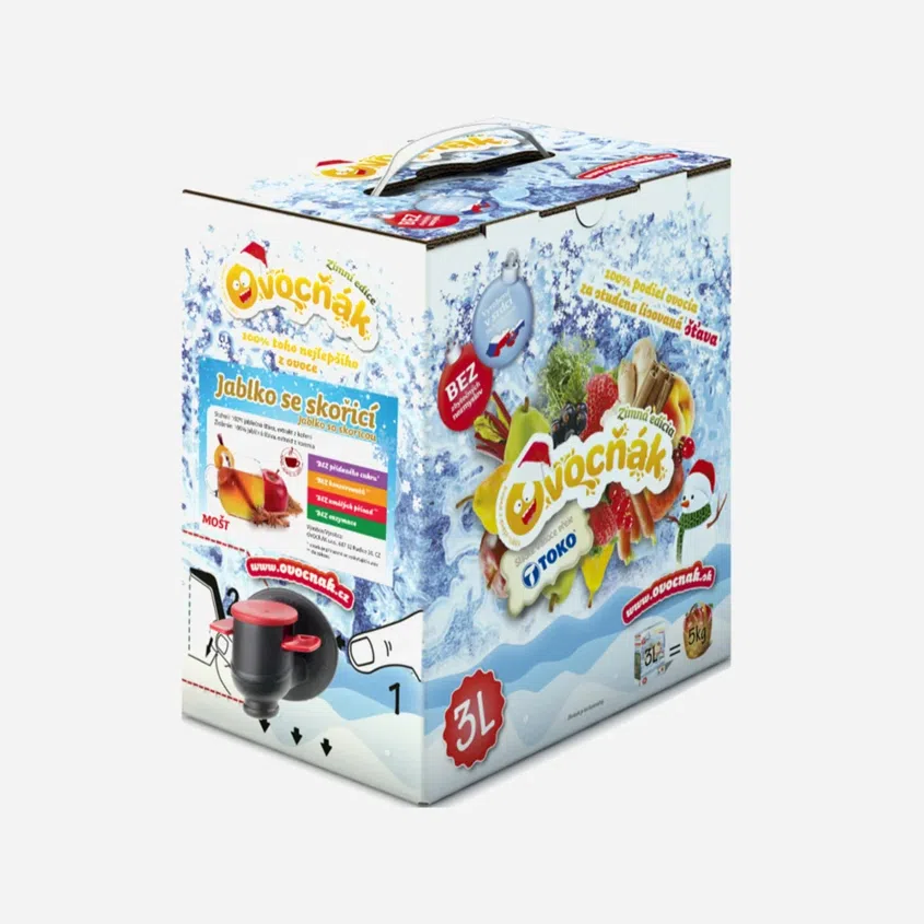 Mošt jablko se skořicí