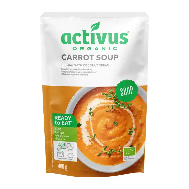 Mrkvová polievka krémová BIO