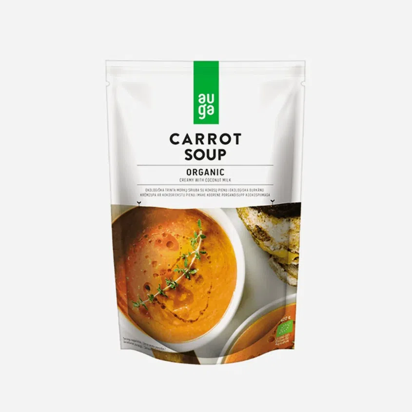 Mrkvová polievka krémová s kokosom BIO