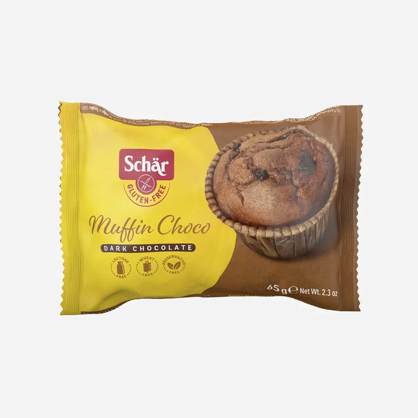 Muffins choco bezlepkový