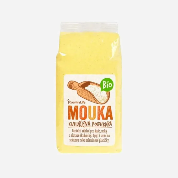 Múka kukuričná polohrubá BIO