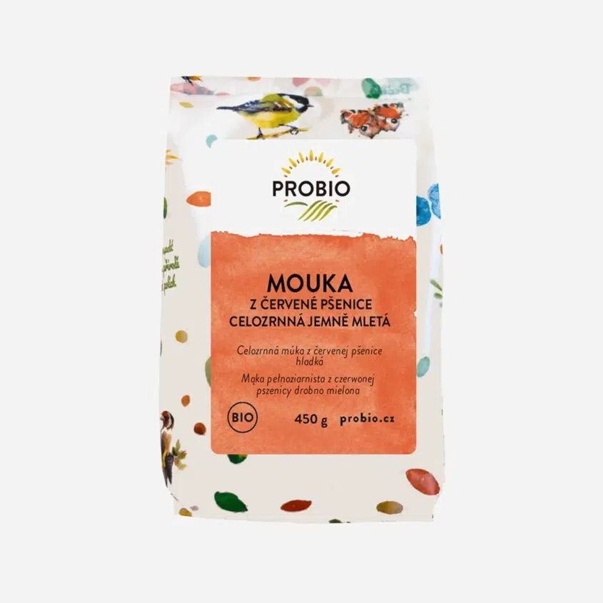Múka z červenej pšenice celozrnná