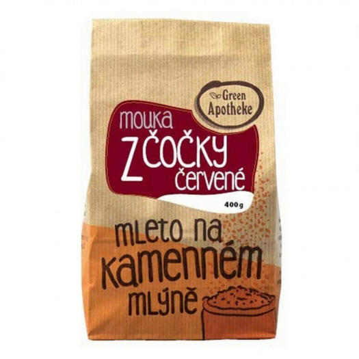Múka z červenej šošovice Bio