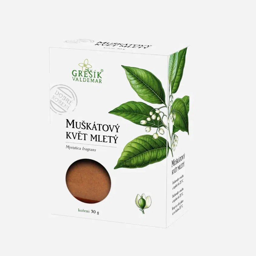 Muškátový kvet mletý