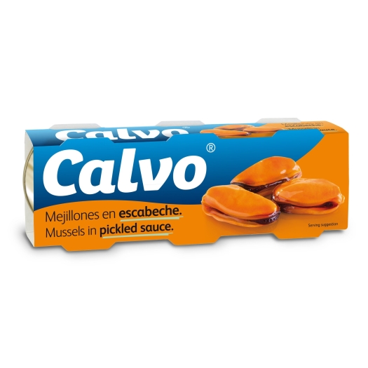 Mušle v marináde 3x80 g