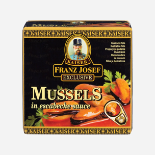 Mušle v náleve Escabeche