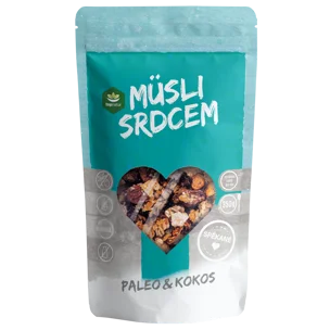 Müsli srdcem Paleo a Kokos 350g