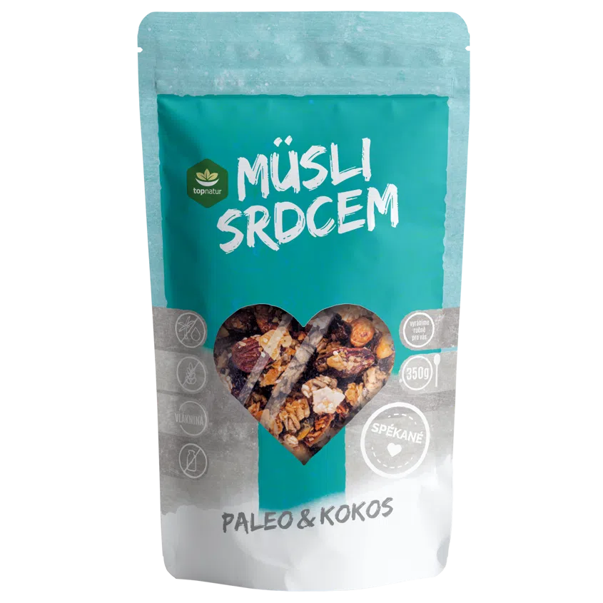 Müsli srdcem Paleo a Kokos 350g