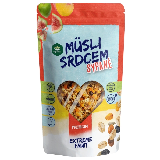 Müsli srdcom extreme fruit