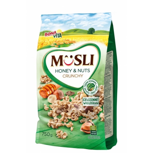 Musli zapekané s medom a orechmi