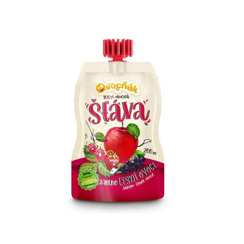 Mušt jablko - lesné ovocie