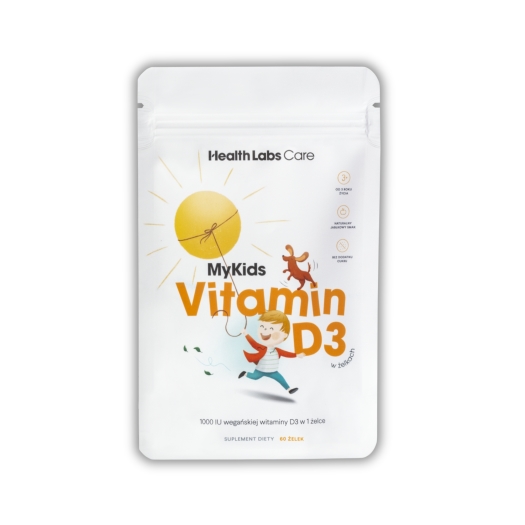 My Kids Vitamín D3 želé cukríky bez pridaného cukru